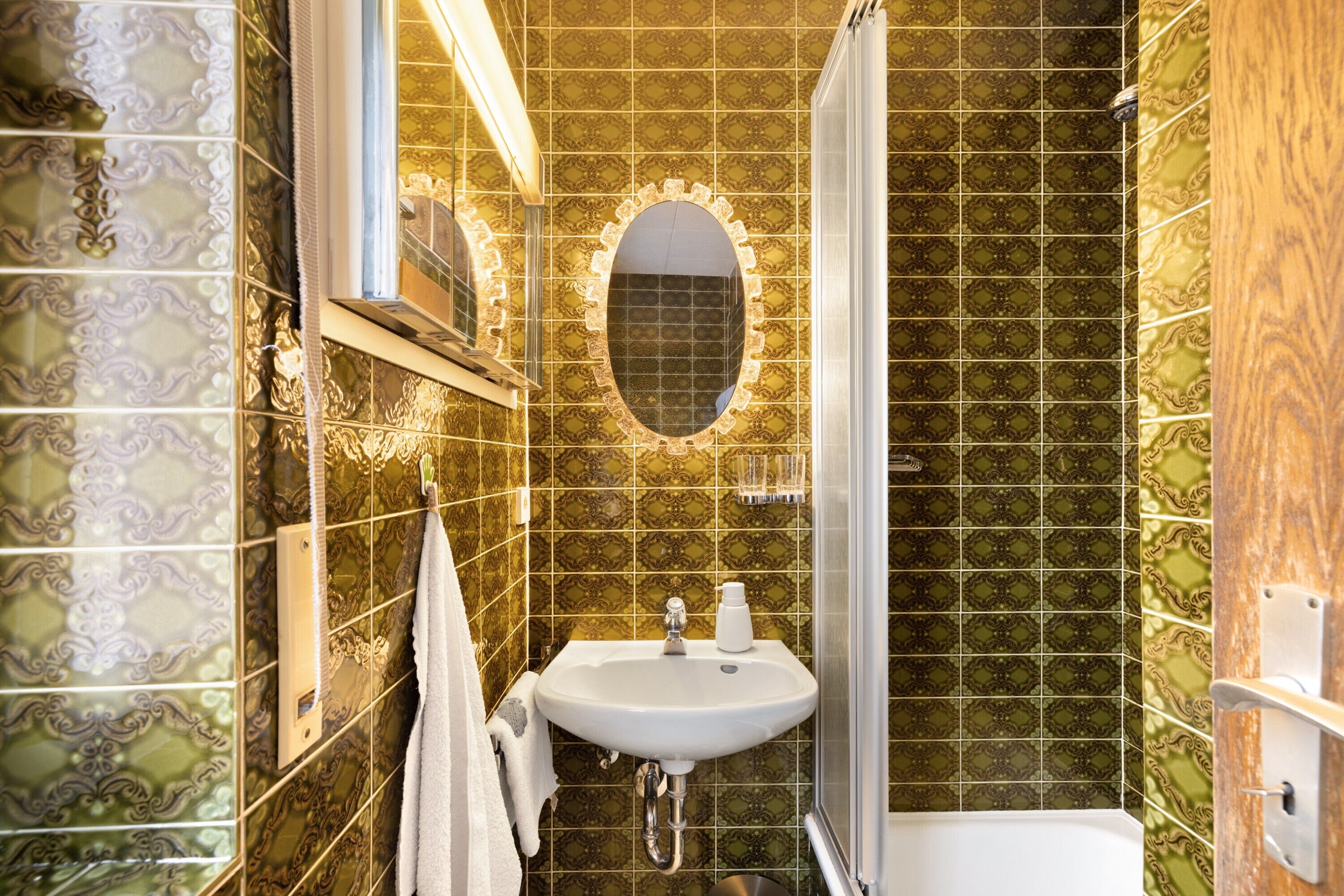 Dusche, Handtücher