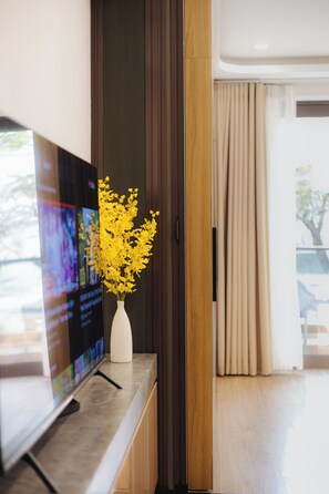 华丽公寓, 阳台, 城市景观 | 起居区 | 打印机