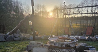 Glamping 'Tipi Jurte Zelt In Der Seenplatte' avec terrasse privée, jardin privé et Wi-Fi