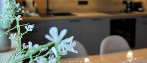 Réfrigérateur, four, plaque de cuisson, lave-vaisselle