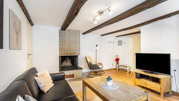 TV, fireplace, ping pong, stereo