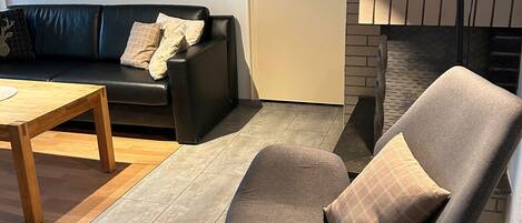 TV, fireplace, table tennis, stereo