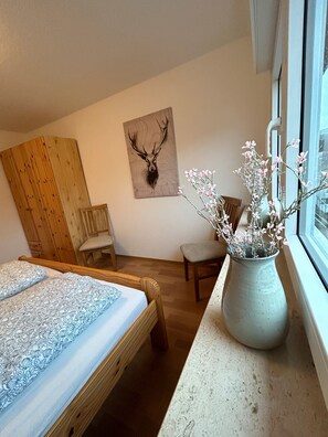 2 bedrooms, iron/ironing board, free WiFi, bed sheets