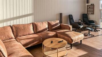 TV connectée, cheminée