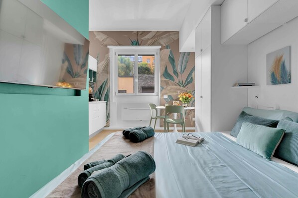 1 camera, Wi-Fi gratuito, lenzuola