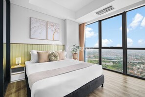 公寓, 1 間臥室, 城市景觀 | 熨斗/熨衣板、免費無線上網