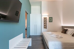 1 soverom, strykejern/-brett, reiseseng for barn og wi-fi (inkludert)