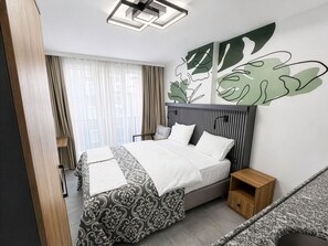 Hypo-allergenic bedding, Tempur-Pedic beds, soundproofing, free WiFi - D' Premium (Edirne)