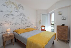 1 makuuhuone, silitysrauta/-lauta, ilmainen Wi-Fi