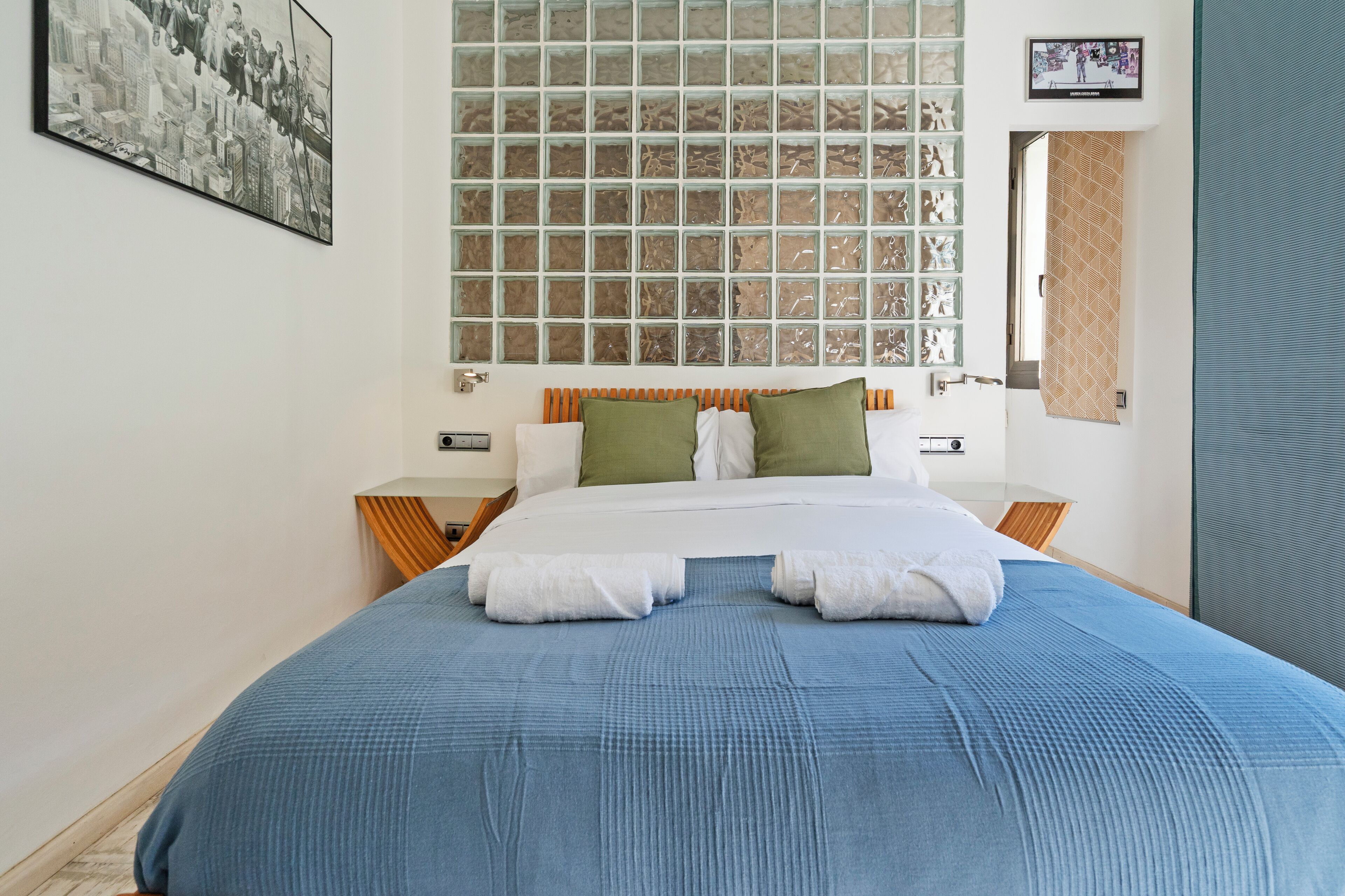 2 dormitorios, tabla de planchar con plancha, wifi gratis y ropa de cama
