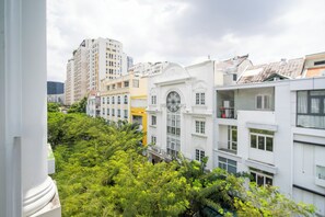Vistas a la ciudad desde el alojamiento