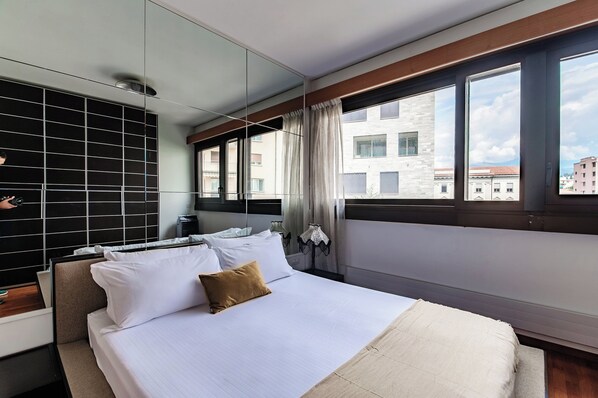 Deluxe-Apartment, Balkon