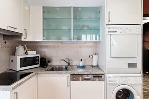 Deluxe-Apartment, Balkon | Eigene Küche