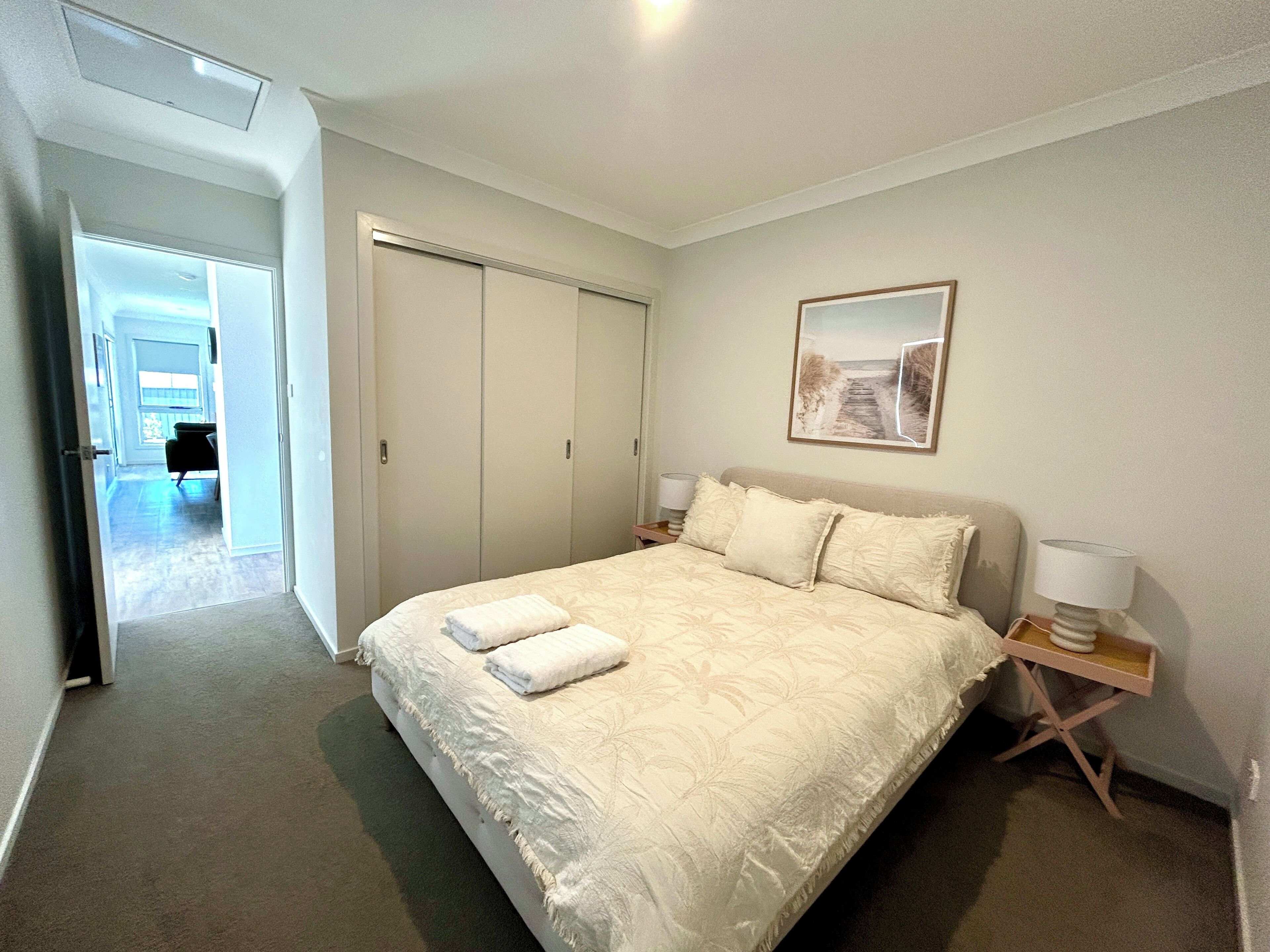 2 bedrooms, in-room safe, iron/ironing board, travel crib