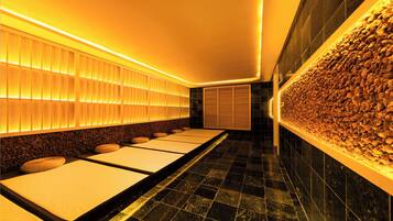 Sauna, massages