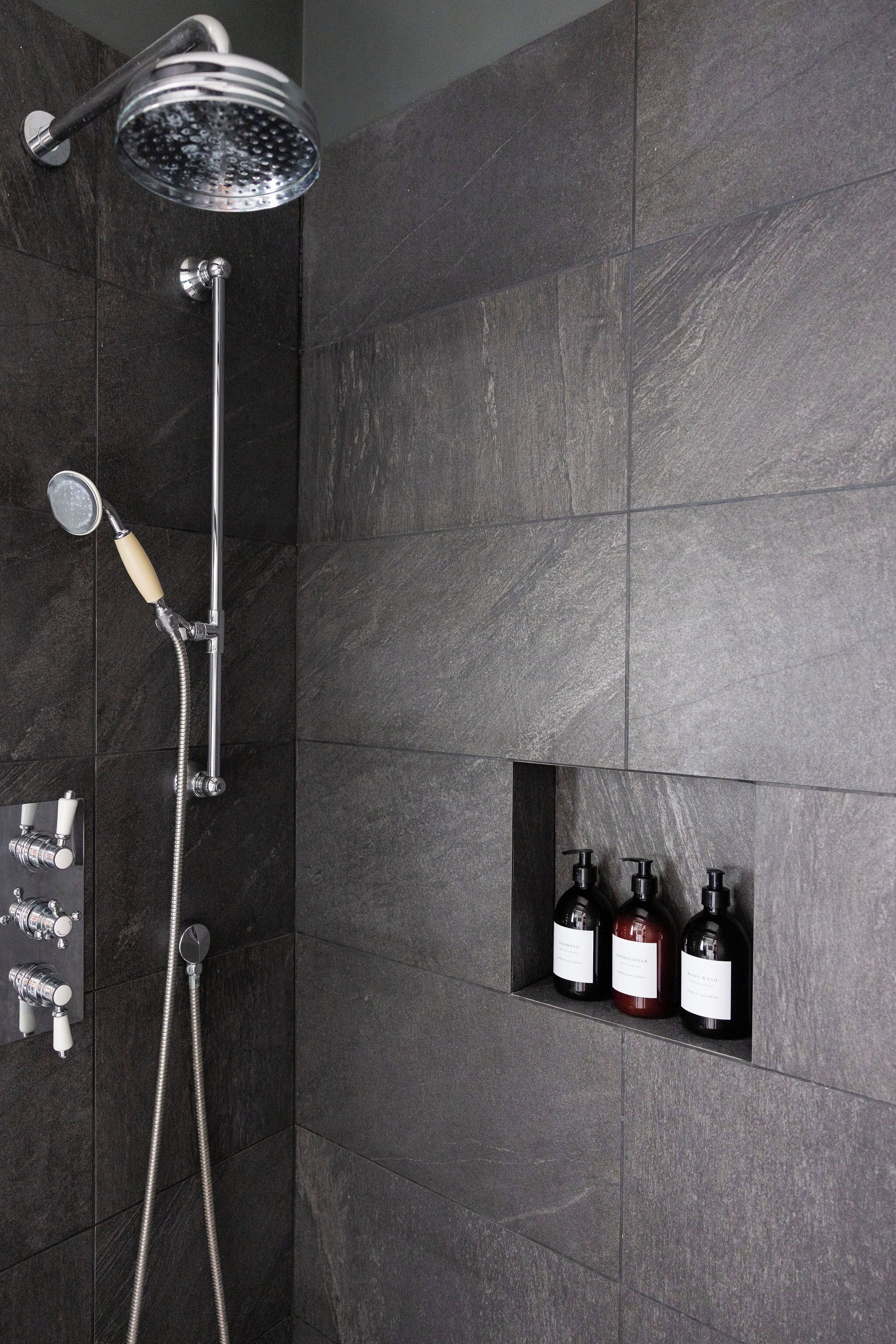 Hair dryer, towels