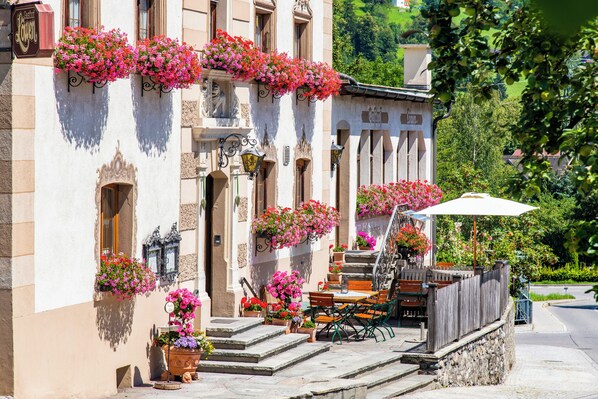 Façade de l’hébergement