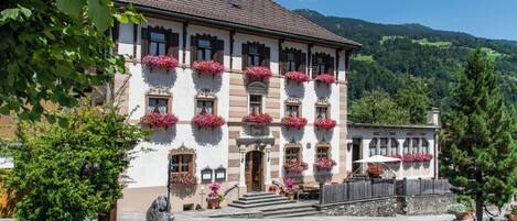 Voorkant van accommodatie