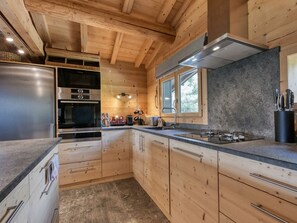 Fridge - Chalet for 8 in Saint-Gervais, near slopes, parking, wifi, garden (Saint-Gervais-les-Bains)