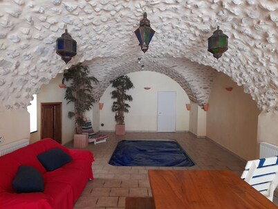 Diois house with terrace, large room with heated SPA, air conditioning