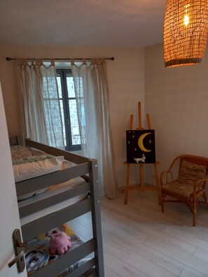 1 slaapkamer, beddengoed