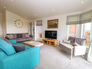 Living area - Oak Tree Holiday Lodge (Stowmarket)