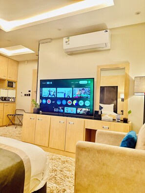 1 bedroom, iron/ironing board, WiFi - Upscale standard studio استوديو قياسي عالي المستوى (Jazan)