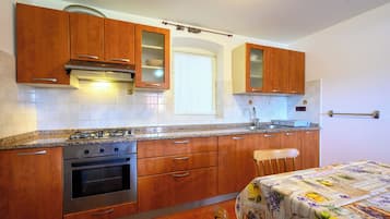 Réfrigérateur, four, plaque de cuisson, lave-vaisselle