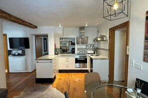 Private kitchen - The Burg Boutique - Apartment Fluss (Mauterndorf)