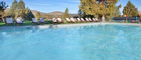 Indoor pool, a heated pool