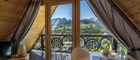 Comfort Apartment, 1 Bedroom, Mountain View | Terrace/patio