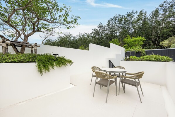 Rooftop terrace