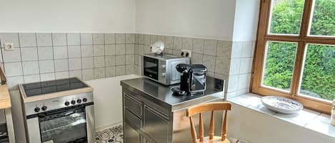 Microwave, oven, dishwasher