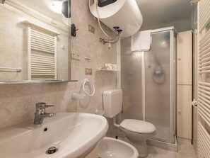 Bathroom - Cosy apartment for 3 people with terrace (Canazei)