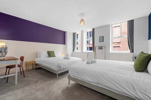 3 bedrooms, iron/ironing board, travel cot, WiFi