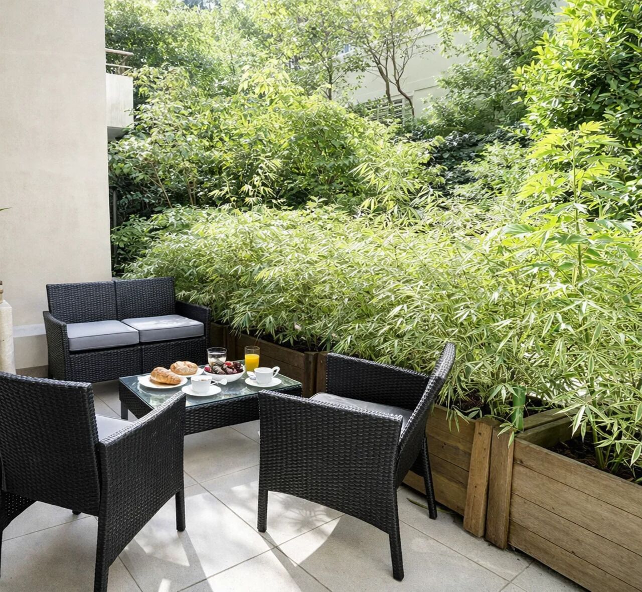 Comfort Studio, Garden View | Terrace/patio