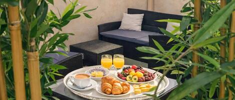 Studio Confort, vue jardin | Terrasse/Patio