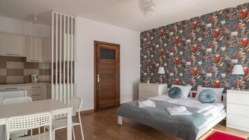 Lägenhet - balkong - utsikt mot staden | Gratis wi-fi