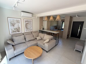 TV connectée, cheminée