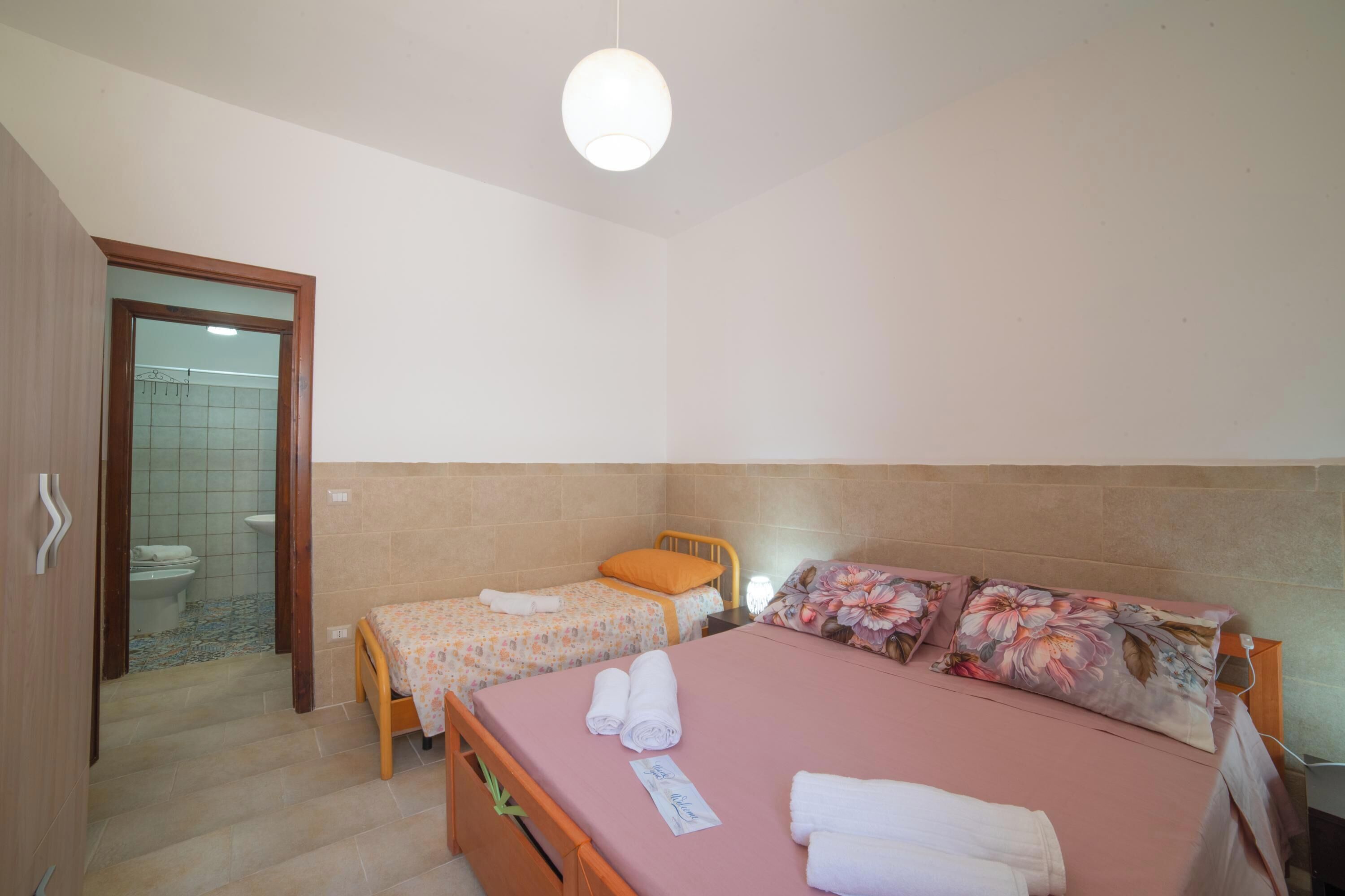 Family Villa, Multiple Bedrooms, 2 Bathrooms, Sea Facing (Villa Benedetta 50m from Beach) | 2 bedrooms, free WiFi, bed sheets