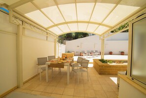 Outdoor dining - Fortino House From 300 Meters To Sea (Otranto)