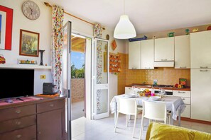 Family Apartment, 2 Bedrooms, Balcony (Eurovillage Apartment with Pool &) | Private kitchen