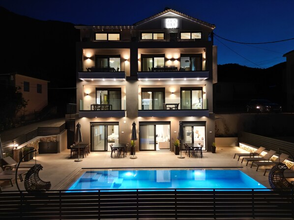 Façade de l’hébergement