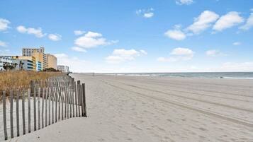 On the beach
