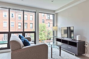 TV, offices - Chic North End Escape Near Waterfront (Boston, MA)