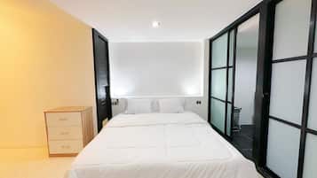 3 makuuhuonetta, silitysrauta/-lauta, Wi-Fi, vuodevaatteet