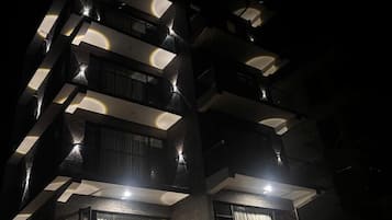 Front of property - evening/night