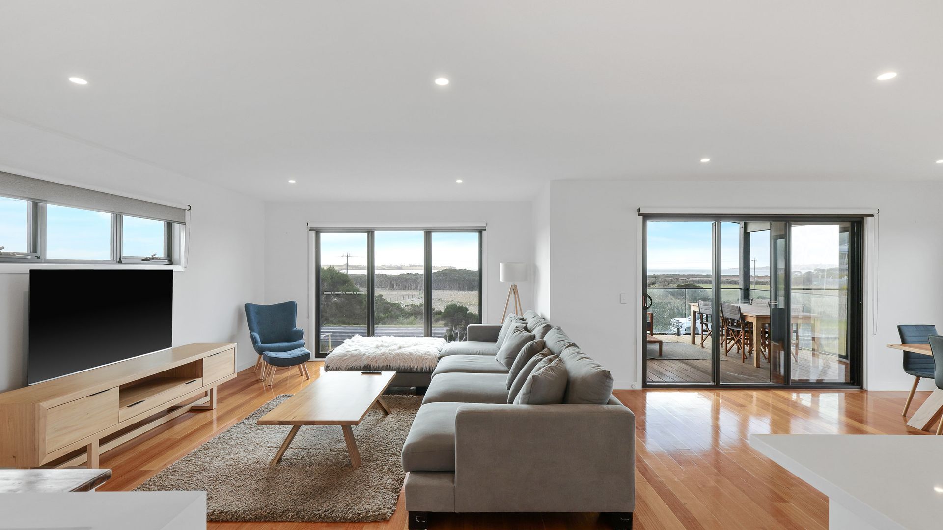 TV, fireplace, ping pong, books