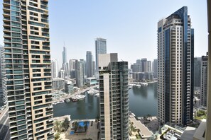 Lyxlägenhet - balkong - utsikt mot stranden | Balkong