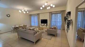 60-inch Smart TV with digital channels, Netflix, Hulu